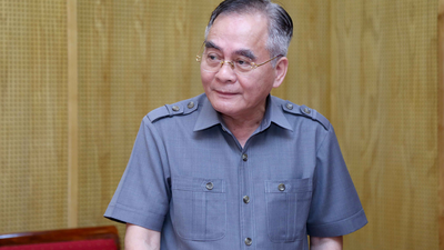 Nguyên Phó Chủ tịch Liên minh HTX Việt Nam Nguyễn Hải Giang phát biểu