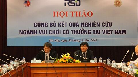 Hội thảo công bố kết quả nghiên cứu ngành vui chơi có thưởng tại Việt Nam