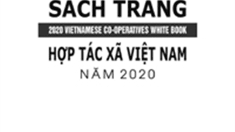 Sách trắng hợp tác xã Việt Nam năm 2020