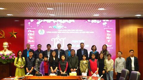Công đoàn Viện Hàn lâm Khoa học xã hội Việt Nam tổ chức Chương trình Tết Sum vầy- Xuân bình an năm 2022