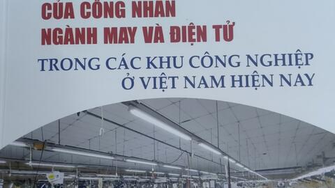 Giới thiệu sách: Việc làm và đời sống của công nhân ngành may và điện tử trong các khu công nghiệp ở Việt Nam hiện nay
