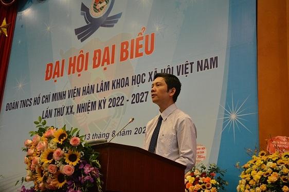 Bí thư Đảng ủy, Chủ tịch Bùi Nhật Quang phát biểu chỉ đạo tại Đại hội